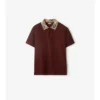 Camisas de algodón con cuello a cuadros