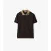 Camisas de algodón con cuello a cuadros