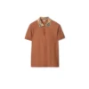 Camisas de algodón con cuello a cuadros