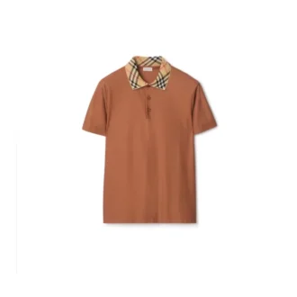 Camisas de algodón con cuello a cuadros