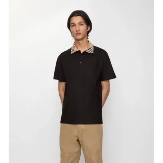 Camisas de algodón con cuello a cuadros