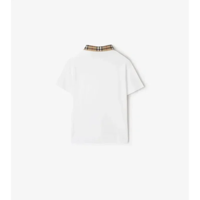Camisas de algodón con cuello a cuadros