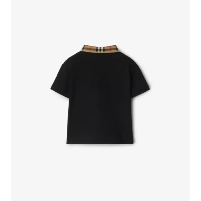 Camisas de algodón con cuello a cuadros