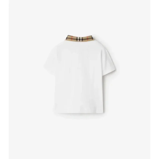 Camisas de algodón con cuello a cuadros