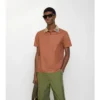 Camisas de algodón con cuello a cuadros