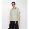 Camisas de algodón con cuello a cuadros