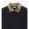 Camisas de algodón con cuello a cuadros