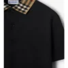 Camisas de algodón con cuello a cuadros
