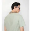 Camisas de algodón con cuello a cuadros