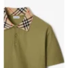Camisas de algodón con cuello a cuadros