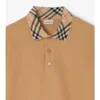 Camisas de algodón con cuello a cuadros