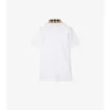 Camisas de algodón con cuello a cuadros