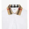 Camisas de algodón con cuello a cuadros