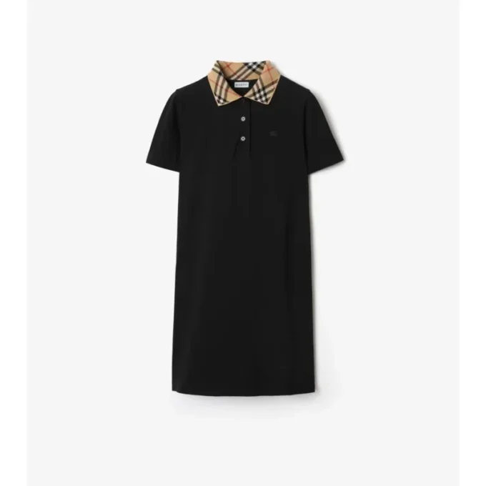 Camisas de algodón con cuello de cuadros