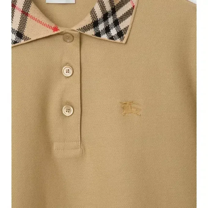 Camisas de algodón con cuello de cuadros