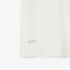Camisas de algodón con logotipo en el cuello