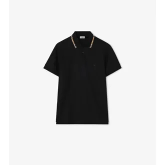 Camisas de algodón con ribetes de cuadros