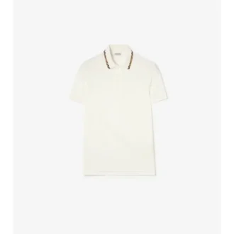 Camisas de algodón con ribetes de cuadros