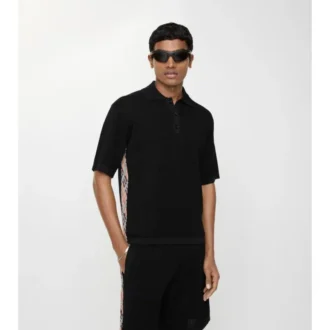 Camisas de algodón con ribetes de cuadros