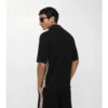 Camisas de algodón con ribetes de cuadros