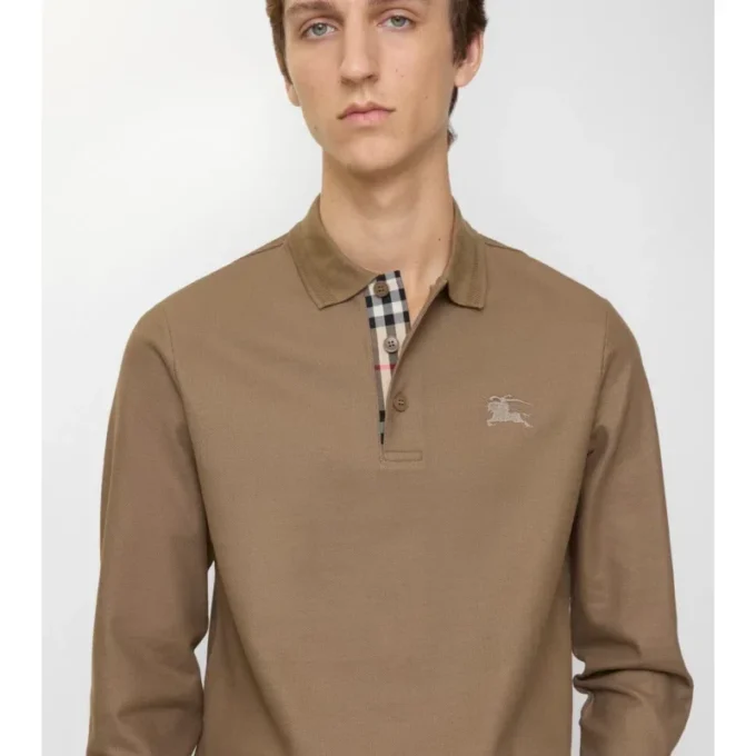 Camisas de algodón de manga larga