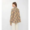 Camisas de franela de algodón a cuadros de corte holgado