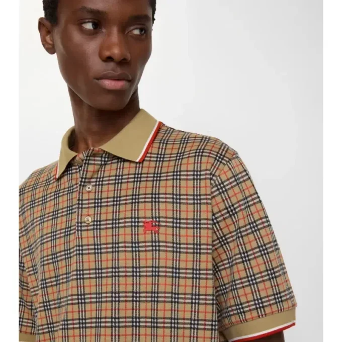 Camisas de mezcla de algodón a cuadros
