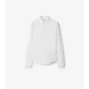 Camisas de popelín de algodón de corte regular