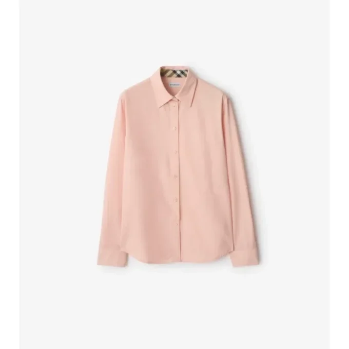 Camisas de popelín de algodón de corte regular