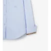 Camisas formales de popelín de algodón de corte regular
