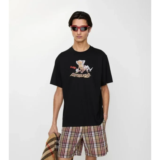 Camiseta de algodón Beach Knight