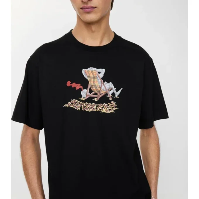 Camiseta de algodón Beach Knight