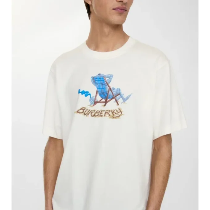 Camiseta de algodón Beach Knight