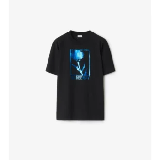 Camiseta de algodón con cardo