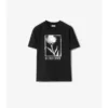 Camiseta de algodón con cardo