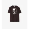 Camiseta de algodón con cardo