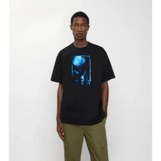 Camiseta de algodón con cardo