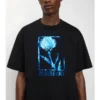 Camiseta de algodón con cardo