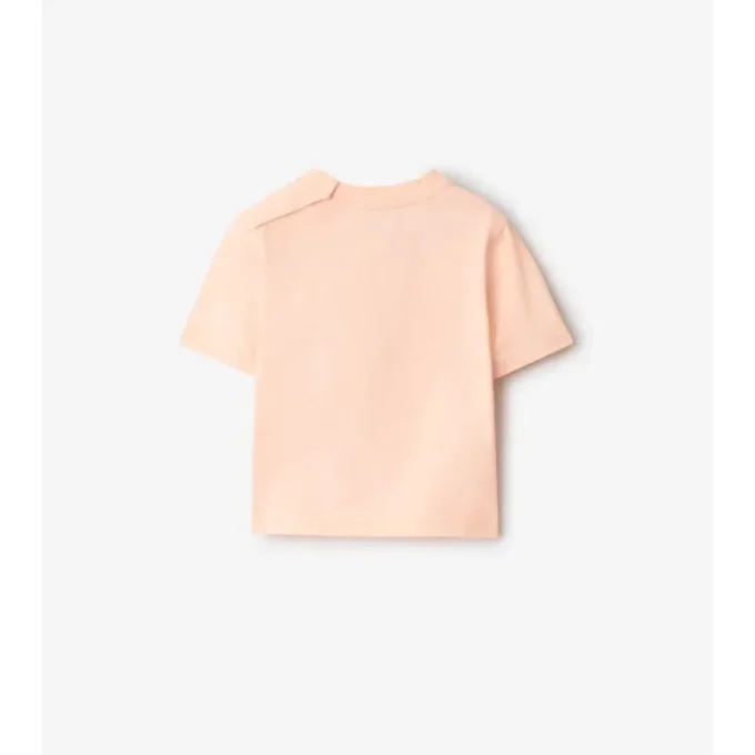 Camiseta de algodón con el logotipo del paraguas
