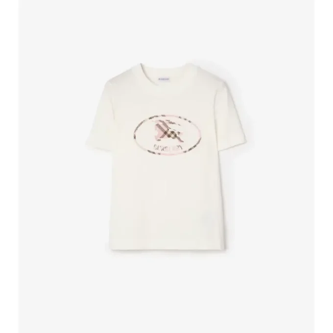 Camiseta de algodón con estampado de caballero