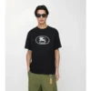 Camiseta de algodón con estampado de caballero