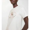 Camiseta de algodón con estampado de caballero