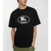 Camiseta de algodón con estampado de caballero