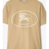 Camiseta de algodón con estampado de caballero