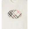 Camiseta de algodón con estampado de caballero a cuadros