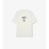 Camiseta de algodón con estampado de cuadros