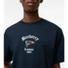 Camiseta de algodón con estampado de cuadros