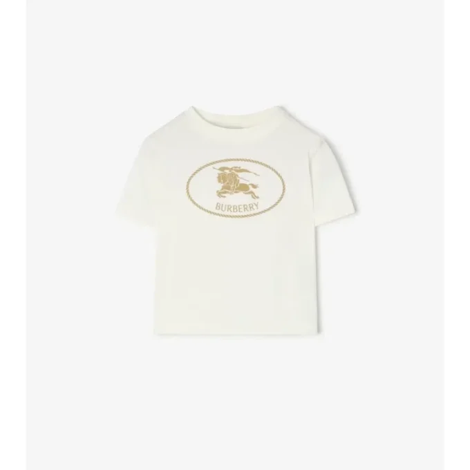 Camiseta de algodón con estampado Knight