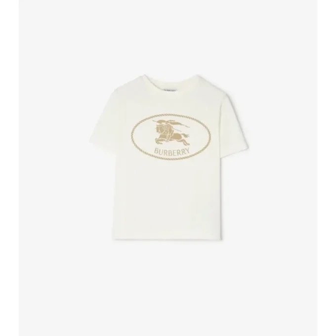 Camiseta de algodón con estampado Knight