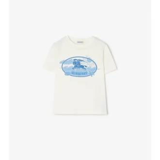 Camiseta de algodón con estampado Knight